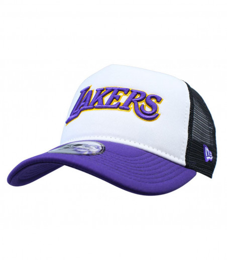 Trucker Lakers Color Block New Era Trucker Lakers Color Block New Era